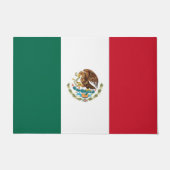 Deurmat met vlag van Mexico (Voorkant)