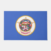 Deurmat met vlag van Minnesota State, Verenigde St (Voorkant)