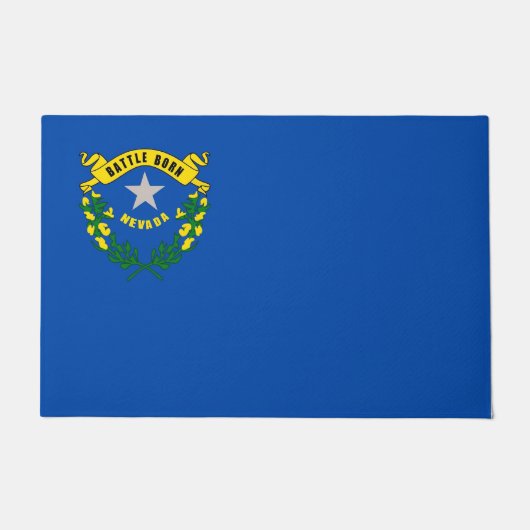 Deurmat met vlag van Nevada State, Verenigde State (Voorkant)