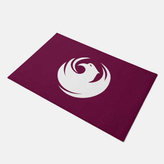 Deurmat met vlag van Phoenix City, Arizona (Schuin)