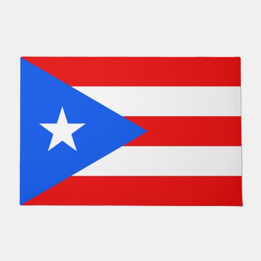 Deurmat met Vlag van Puerto Rico, Verenigde Staten (Voorkant)