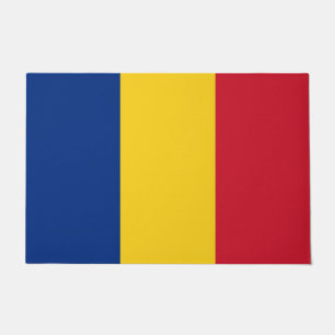 Deurmat met vlag van Roemenië