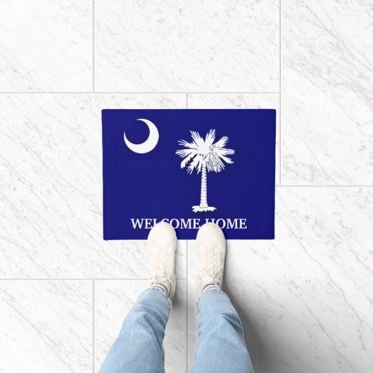 Deurmat met vlag van South Carolina (Binnen)