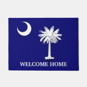 Deurmat met vlag van South Carolina (Voorkant)