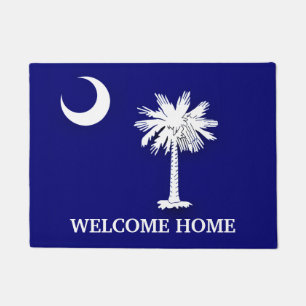 Deurmat met vlag van South Carolina