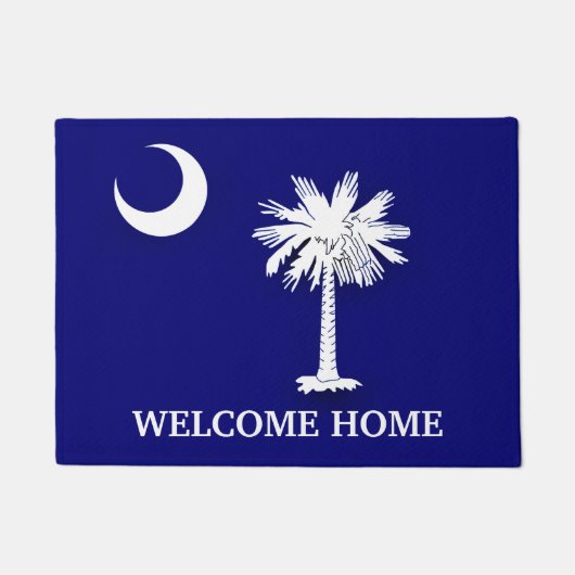 Deurmat met vlag van South Carolina (Voorkant)