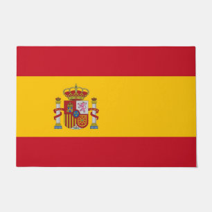 Deurmat met vlag van Spanje