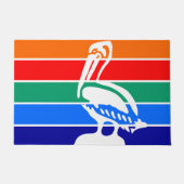 Deurmat met vlag van St. Petersburg (Voorkant)