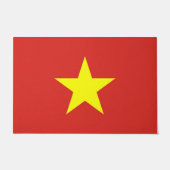 Deurmat met vlag van Vietnam (Voorkant)