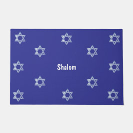Deurmat om Shalom te zeggen