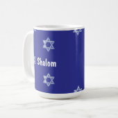 Deurmat om Shalom te zeggen Koffiemok (Voorkant links)