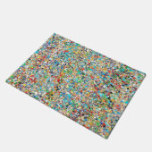 Deurmat van Confetti (Schuin)