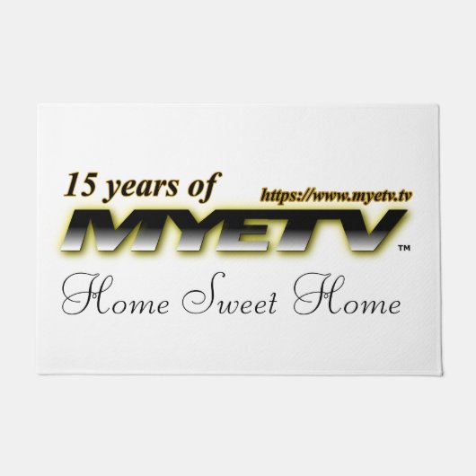 Deurmat van MEYTV - 15 jaar (Voorkant)