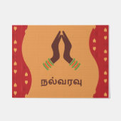 Deurmat - Welkom - tamil (Voorkant)