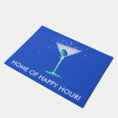 DEURMATEN - BLUE MARTINI DEURMAT (Schuin)