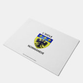 Deurmatten met het wapen van L'Aigle - Normandië (Schuin)