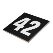 Deurnummer Tegeltje (Zijkant)