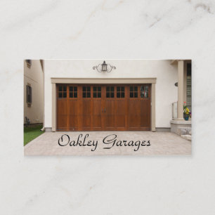 Deuronderkomens voor garagedeuren visitekaartje