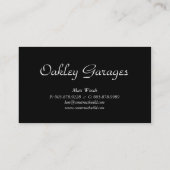 Deuronderkomens voor garagedeuren visitekaartje (Achterkant)