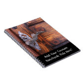  deuropenhandvat, oud hout — Estate Notitieboek (Rechterzijde)