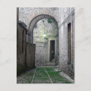 Deuropening in het Briefkaart van Erice Sicilië