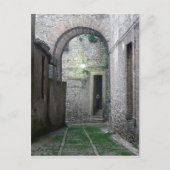 Deuropening in het Briefkaart van Erice Sicilië (Voorkant)