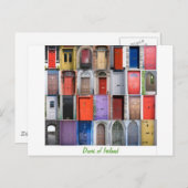 deuropening in Ierland Briefkaart (Voorkant / Achterkant)