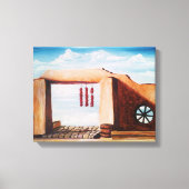 Deuropening New Mexico Canvas Afdruk (Voorkant)