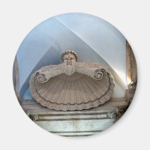 Deuropening van het museum van Capitoline Magneet