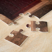 Deuropening van het roos legpuzzel (Zijkant)