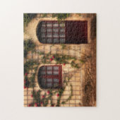 Deuropening van rozenhuisje legpuzzel (Verticaal)