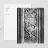 Deurpaneel, stijl Henri II, c.1556 Briefkaart (Voorkant / Achterkant)