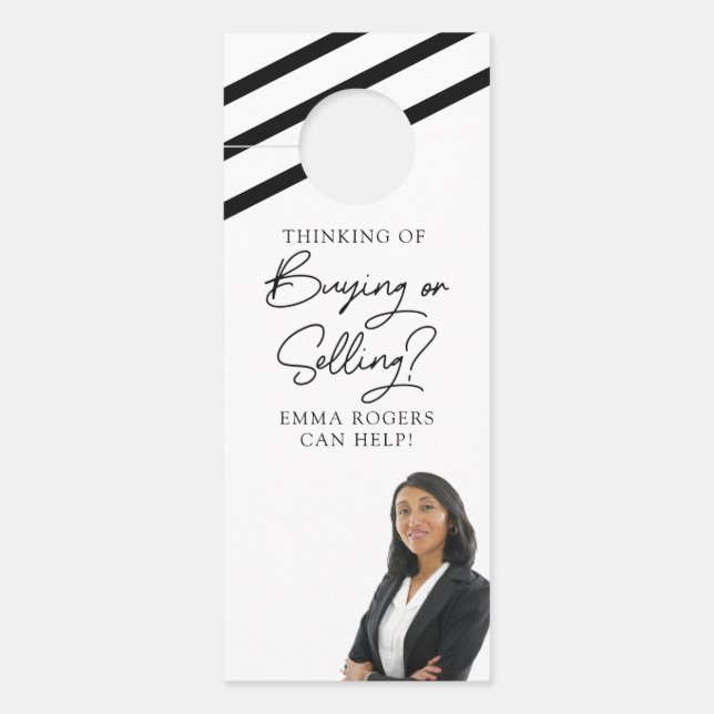 Deurschakelaar voor onroerend goed deurhanger (Voorkant)