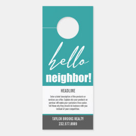 Deurschakelaar voor onroerend goed deurhanger