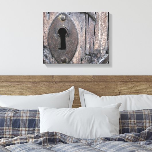 deurslot canvas afdruk (Insitu (Slaapkamer))