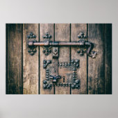Deurslot van de Nossa Senhora da Pena Kerk Poster (Voorkant)