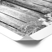 Deurslot van de schootplaat poster (Hoek)