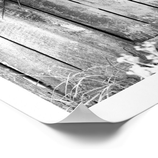 Deurslot van de schootplaat poster (Hoek)