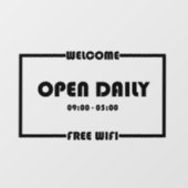 deurstickers raamsticker (Vel)