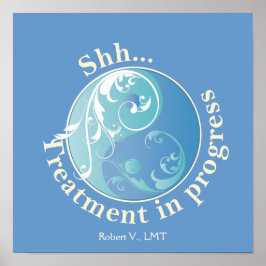 Deurteken niet storen poster