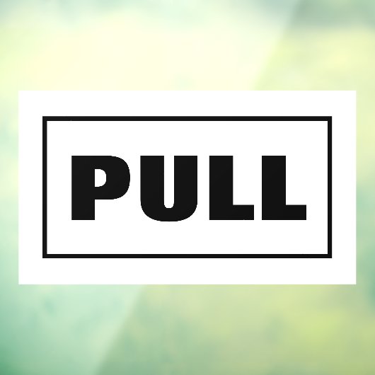 Deurteken, Raamsticker (Vel 3)