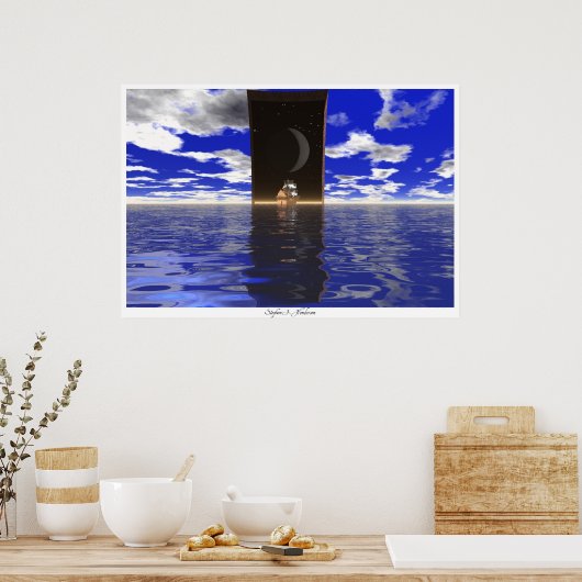 Deurtijd Poster (Keuken)