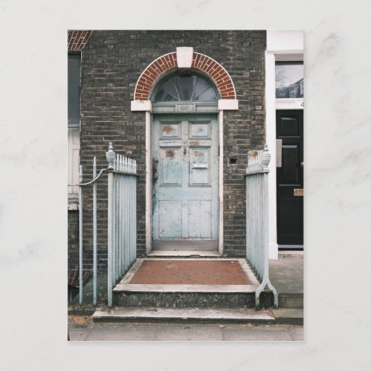 Deurvoorzijde, Fitzrovia, Londen, Verenigd Koninkr Briefkaart (Voorkant)