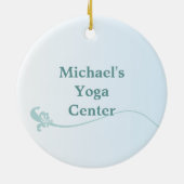 Deurwoede niet storen keramisch ornament (Achterkant)