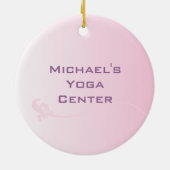 Deurwoede niet storen keramisch ornament (Achterkant)