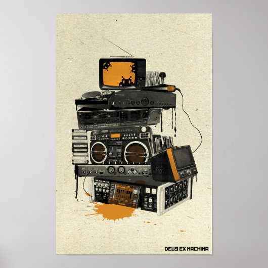 Deus Ex Machina Poster (Voorkant)