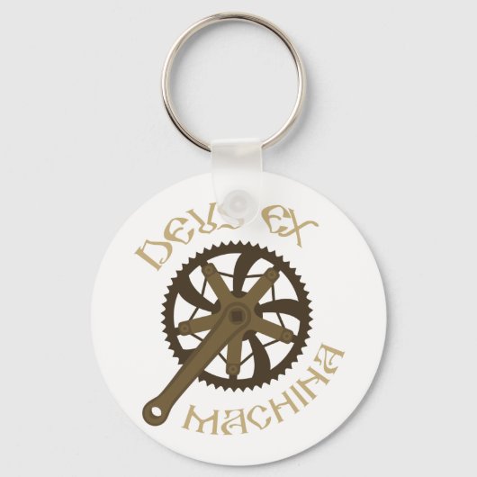 Deus ex machina sleutelhanger (Voorkant)