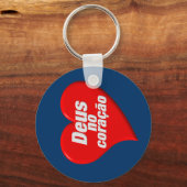 DEUS NO CORAÇÃO SLEUTELHANGER (Voorkant)