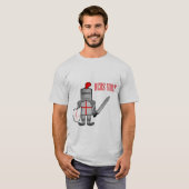 Deus Vult T-shirt (Voorkant volledig)
