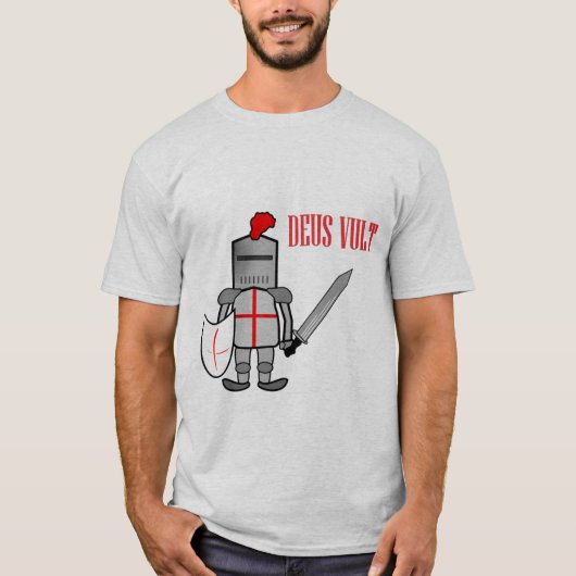 Deus Vult T-shirt (Voorkant)